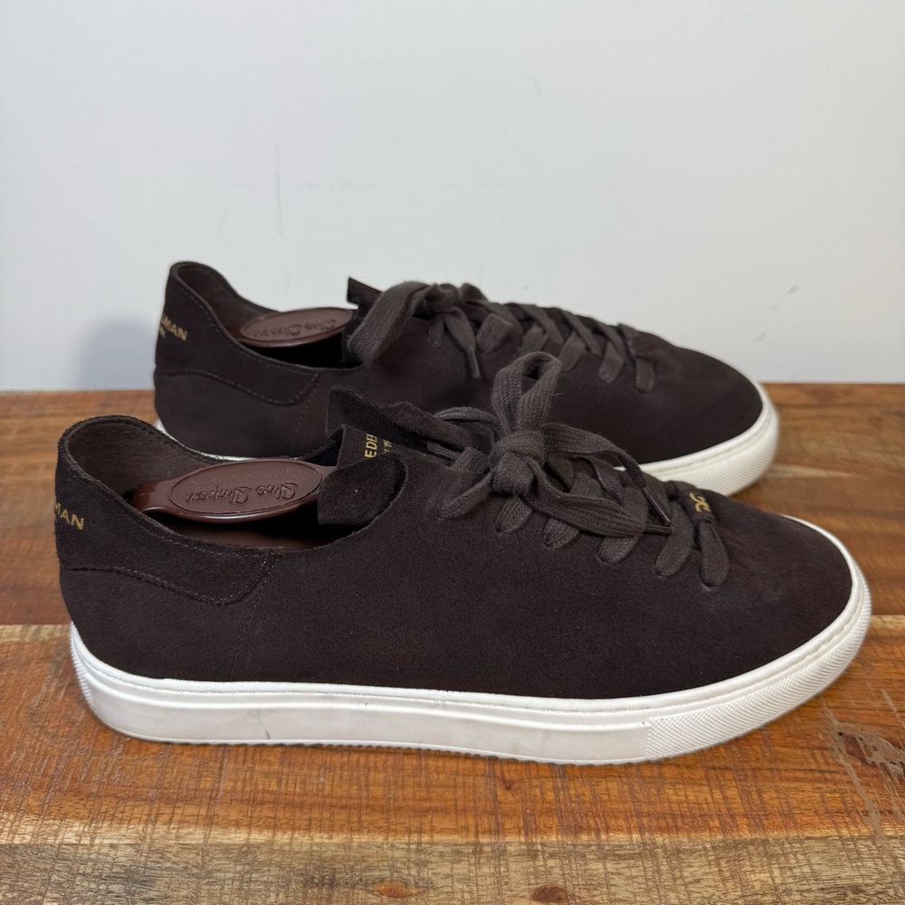 Sam Edelman Poppy Brown Lace up Sneakers, Women’s 10.5